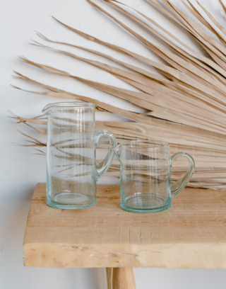 Carafe Beldi transparente | 2 tailles