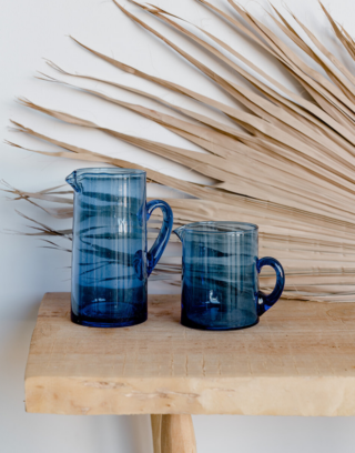 Carafe Beldi bleue | 2 tailles